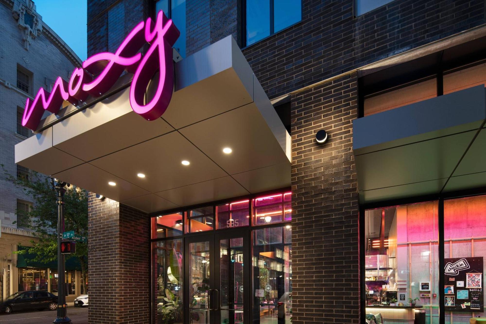 Moxy Portland Downtown Hotel Eksteriør billede